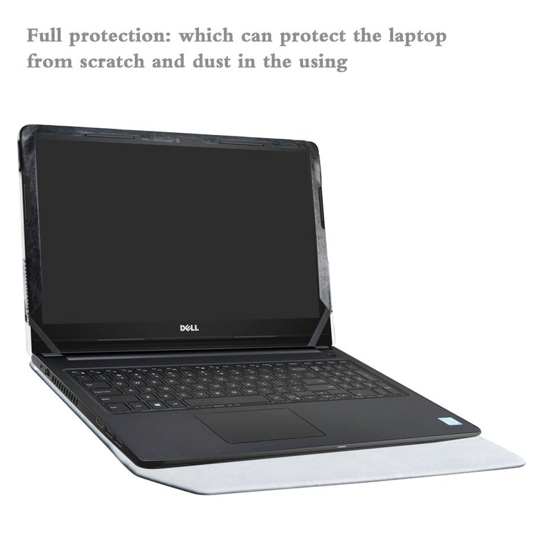 Alapmk Protective Case Cover for 15.6" Dell Inspiron 15 3593 3595 3585 3584 3583 3582 3581 3580 3573 3567 3565 3568 3576 3573 3551 3552 3558 Laptop(Note:Not fit 3542 3543 3541),Black - Image 5